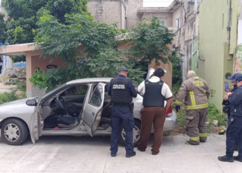 Supuesto “encajuelado” genera pánico en la Sm 97; resultó ser vísceras de un animal