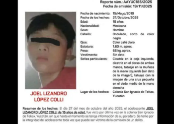 Autoridades de Yucatán confirman muerte de adolescente de 15 años originario de Tekax