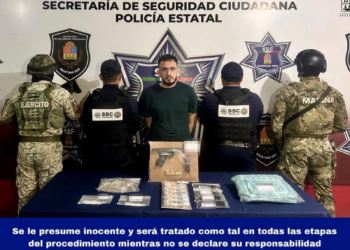 Cae “El H” presunto jefe regional del CJNG durante operativo sorpresa en Cancún