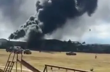 Mueren 10 personas en caída de avioneta