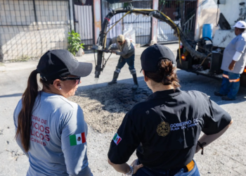 Estefanía Mercado despliega Mega Jornada de “Chambamanía” para rehabilitar la colonia Colosio