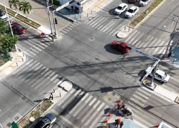 Refuerzan medidas para evitar bloqueos de intersecciones en Cancún