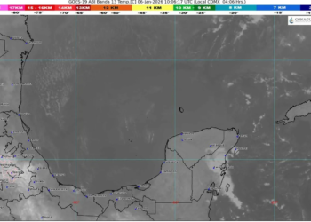 Viento, calor y nubosidad: lo que dejará el anticiclón en Quintana Roo