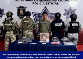 Cae presunto sicario, lo vinculan con brutal asesinato de “Molly” en la SM 211