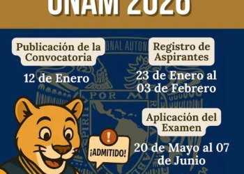 UNAM lanza convocatoria para Licenciatura 2026