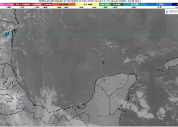 Cielo nublado, lluvias aisladas y calor: así estará el clima hoy en Quintana Roo