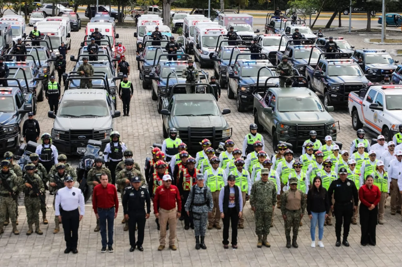 Inicia operativo de seguridad Carnaval Playa del Carmen 2026
