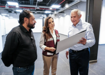 Lezama supervisa obra clave: La nueva Fiscalía del Norte de Cancún al 97% de avance