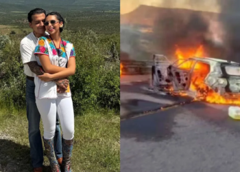 Ángela Aguilar y Christian Nodal atrapados en media balacera 4 Ángela Aguilar y Christian Nodal atrapados en media balacera