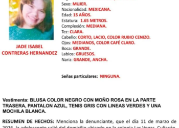 Cuatro mujeres, tres de ellas menores, desaparecen en Sinaloa; activan fichas de búsqueda