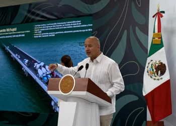 Puente Nichupté podría inaugurarse en abril; avanzan pruebas finales de carga