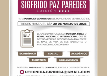 Convocan a Cancunenses para la Medalla al Mérito Ciudadano