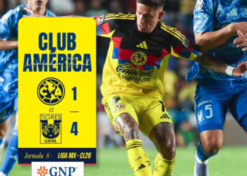 ¡Siete años después! Tigres despertó en el Ciudad de los Deportes y humilló al América