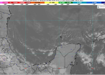 Vientos del norte refrescan Quintana Roo: prevén lluvias aisladas y rachas de hasta 50 km/h en la costa 1 Vientos del norte refrescan Quintana Roo: prevén lluvias aisladas y rachas de hasta 50 km/h en la costa