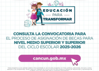 Becas en Cancún 2026: abren registro para preparatoria y universidad; estos son requisitos y fechas clave
