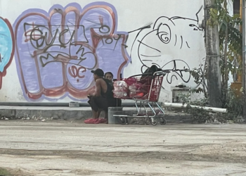 Comerciantes del Parque de las Palapas exigen retiro de personas en situación de calle