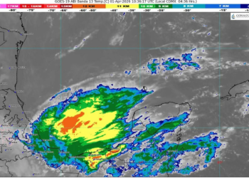 Calor extremo, lluvias fuertes y vientos de hasta 70 km/h en Quintana Roo