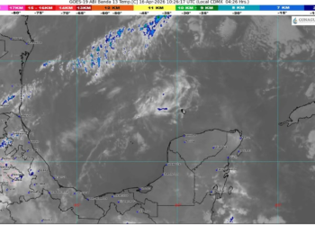 Día pesado en Quintana Roo: sensación de hasta 38 grados y lluvias al acecho
