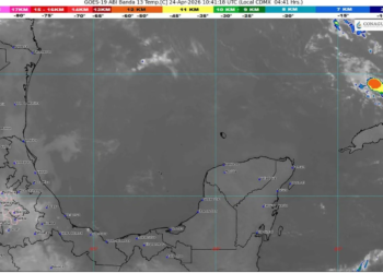 Quintana Roo tendrá calor de hasta 41 grados este viernes; prevén vientos y escasas lluvias