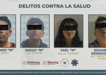 Golpe al narcomenudeo en #Cancún: detienen a cuatro presuntos integrantes de grupo delictivo