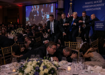Caos en cena de corresponsales: evacúan a Trump tras intento de atentado en Washington