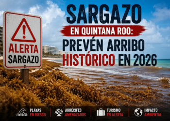 Se encienden alarmas por sargazo en Quintana Roo: alertan temporada potencialmente histórica en 2026