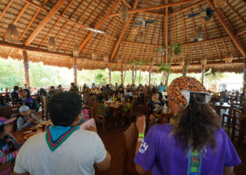 Kuzá impulsa a scouts hacia la acción ambiental: 90 niñas y niños siembran futuro en Cozumel
