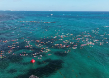¡El Cruce Explota en el Caribe! Mara Lezama da salida al nado de aguas abiertas que conquista el mundo