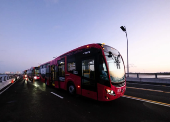 MOBI llega a Cancún: nuevas unidades probarán ruta directa a Zona Hotelera por Puente Nichupté