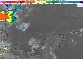 Quintana Roo se “cocina”: sensación térmica alcanzará hasta 41°C y vienen lluvias con fuertes rachas de viento