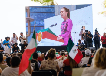 “La patria se ama y se defiende”: Mara Lezama reúne a más de 25 mil personas en respaldo a Sheinbaum 3 “La patria se ama y se defiende”: Mara Lezama reúne a más de 25 mil personas en respaldo a Sheinbaum