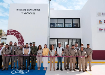 Inaugura gobernadora nuevas Oficinas de Vectores y Riesgos Sanitarios en Isla Mujeres 1 Inaugura gobernadora nuevas Oficinas de Vectores