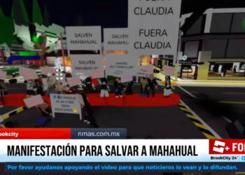 Gamers arman histórica protesta en Roblox para salvar Mahahual 2 Gamers arman histórica protesta en Roblox para salvar Mahahual