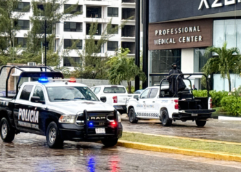 Catean Plaza en Cancún por la Fiscalía y Guardia Nacional