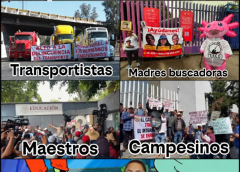Vinieron por el futbol y terminaron mostrando las protestas que sacuden a México 3 México