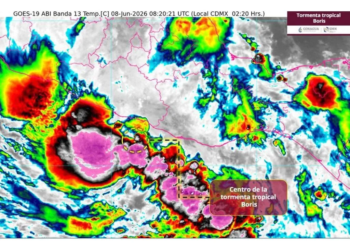Boris se acerca a Acapulco: podría dejar en dos días más lluvia que todo junio en Guerrero 4 Boris