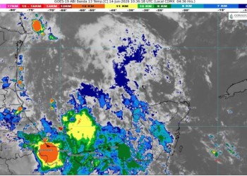 Domingo de calor extremo y lluvias