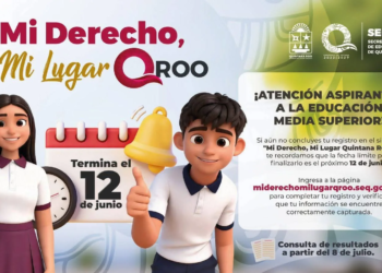 ¡Últimos días! Miles de estudiantes en Quintana Roo podrían perder su lugar en preparatoria si no completan este trámite 1 ¡Últimos días! Miles de estudiantes en Quintana Roo podrían perder su lugar en preparatoria si no completan este trámite