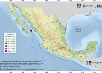 Sismo de 6.1 sacude Sinaloa