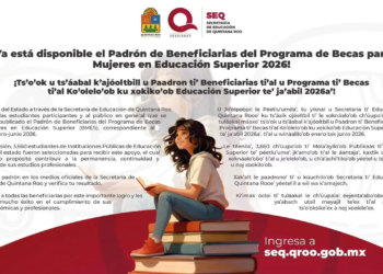 Los resultados de becas para mujeres universitarias en Quintana Roo