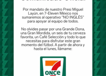 Ni el idioma se salvó: marcas se suman al fenómeno “No Inglés” en apoyo a México ante Inglaterra 4 Ni el idioma se salvó: marcas se suman al fenómeno “No Inglés” en apoyo a México ante Inglaterra