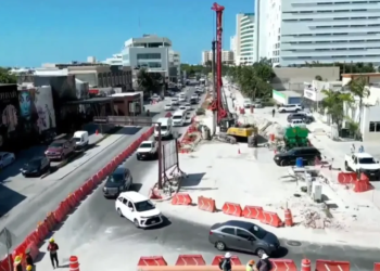 Cancún va por el fin del cuello de botella en la Kukulcán 3 Kukulcán