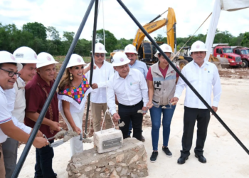 Colocan primera piedra del nuevo hospital integral IMSS-Bienestar José María Morelos 1 Colocan primera piedra del nuevo hospital integral IMSS-Bienestar