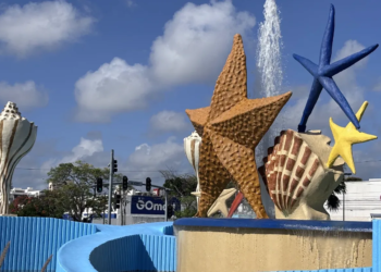 ¡Ni la Glorieta del Ceviche se salvó! La euforia mundialista daña Cancún 1 ¡Ni la Glorieta del Ceviche se salvó! La euforia mundialista daña Cancún