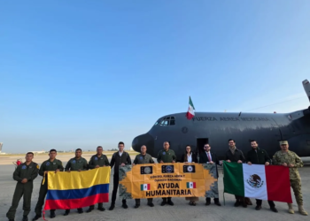 México envía 58.5 toneladas de ayuda humanitaria a Colombia tras terremoto 1 México envía 58.5 toneladas de ayuda humanitaria a Colombia tras terremoto