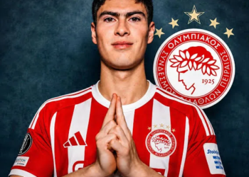 Olympiacos hace oficial la llegada de la “Hormiga” González; México suma otro jugador en Europa 1 Olympiacos hace oficial la llegada de la “Hormiga” González; México suma otro jugador en Europa