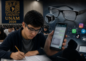 Lentes con cámara, suplantación y respuestas en Telegram: el negocio millonario para hacer trampa en el examen de la UNAM 1 Lentes con cámara, suplantación y respuestas en Telegram: el negocio millonario para hacer trampa en el examen de la UNAM