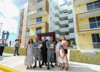 Chetumal cuenta con nueva unidad habitacional para 61 familias de la Guardia Nacional