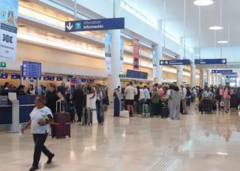 Registra el Aeropuerto de Cancún su racha de vuelos más baja de la temporada estival