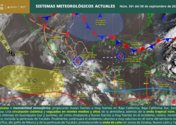 Chubascos y calor extremo: Quintana Roo vivirá una jornada de contrastes este 8 de septiembre 2 Chubascos y calor extremo: Quintana Roo vivirá una jornada de contrastes este 8 de septiembre
